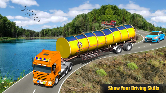 اسکرین شات برنامه Truck Sim :Modern Tanker Truck 3