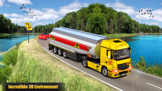 اسکرین شات برنامه Truck Sim :Modern Tanker Truck 1