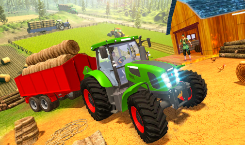 اسکرین شات بازی Cargo Tractor Trolley: Farming 5