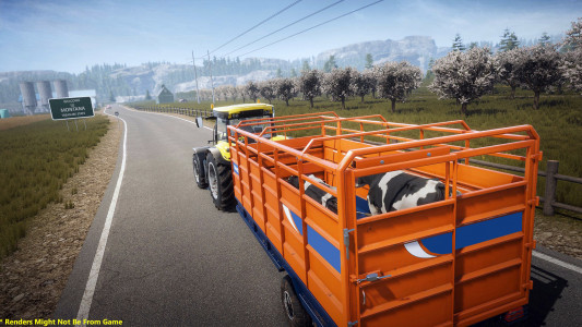 اسکرین شات بازی Cargo Tractor Trolley: Farming 1