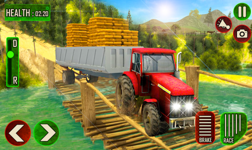 اسکرین شات بازی Cargo Tractor Trolley: Farming 4