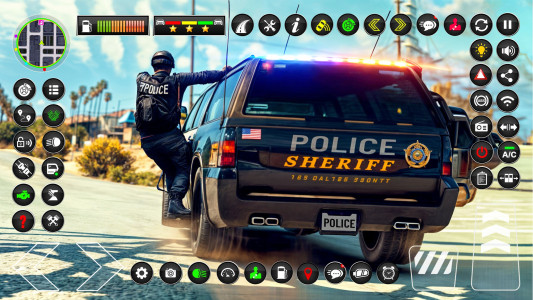 اسکرین شات 4 برنامه Police Car Simulator - Police