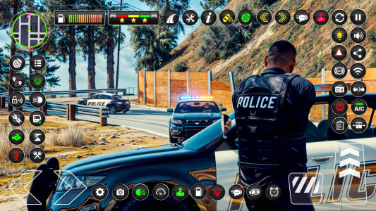 اسکرین شات 3 برنامه Police Car Simulator - Police