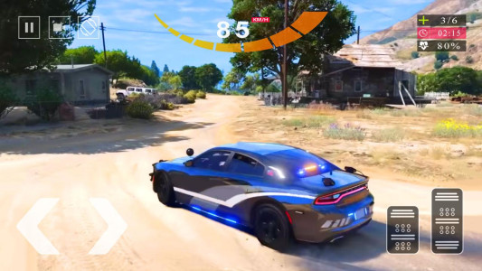 اسکرین شات 3 برنامه Police Car Simulator - Police