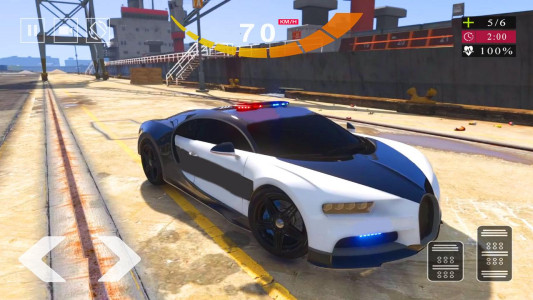 اسکرین شات 5 برنامه Police Car Simulator - Police