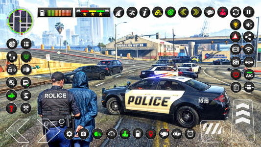 اسکرین شات 1 برنامه Police Car Simulator - Police