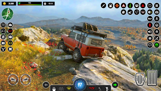 اسکرین شات بازی Offroad Driving Jeep Simulator 2
