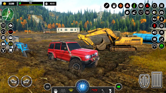 اسکرین شات بازی Offroad Driving Jeep Simulator 4