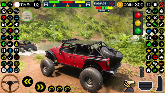 اسکرین شات 7 بازی Offroad Driving Jeep Simulator