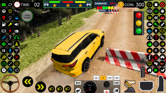 اسکرین شات بازی Offroad Driving Jeep Simulator 3