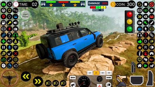 اسکرین شات 1 بازی Offroad Driving Jeep Simulator