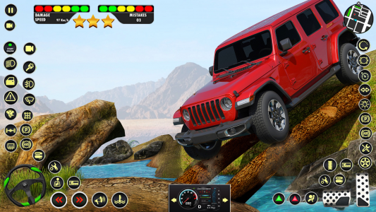 اسکرین شات برنامه Offroad SUV Jeep Driving Games 7