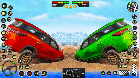 اسکرین شات برنامه Offroad SUV Jeep Driving Games 3