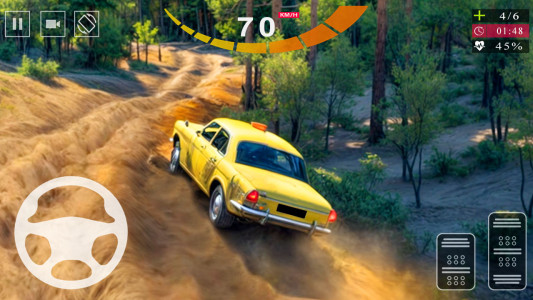 اسکرین شات 3 برنامه Crazy Taxi Simulator - Offroad