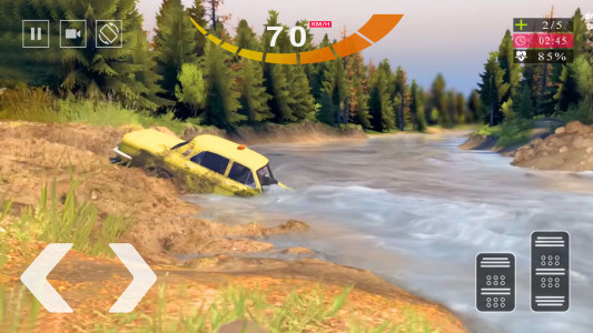 اسکرین شات برنامه Crazy Taxi Simulator - Offroad 4