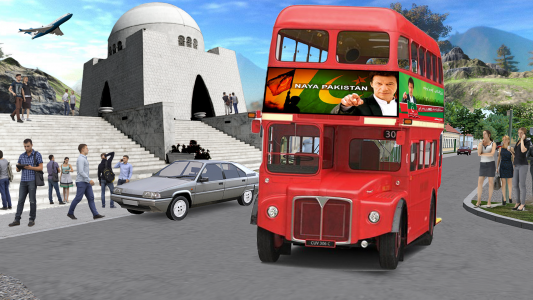 اسکرین شات بازی Imran Khan Election Bus Sim 3D 4