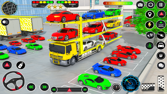 اسکرین شات بازی Grand Vehicles Transport Truck 3