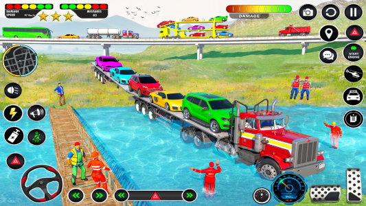 اسکرین شات بازی Grand Vehicles Transport Truck 5
