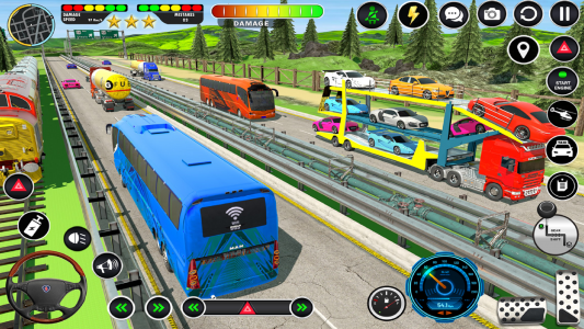 اسکرین شات بازی Grand Vehicles Transport Truck 7