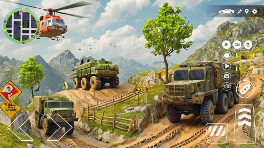 اسکرین شات بازی US Army Truck Drive Offroad 3