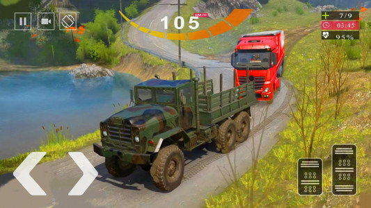 اسکرین شات بازی US Army Truck Drive Offroad 2