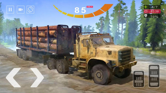 اسکرین شات بازی US Army Truck Drive Offroad 3