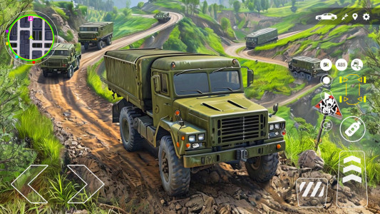 اسکرین شات بازی US Army Truck Drive Offroad 4