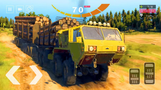 اسکرین شات بازی US Army Truck Drive Offroad 4