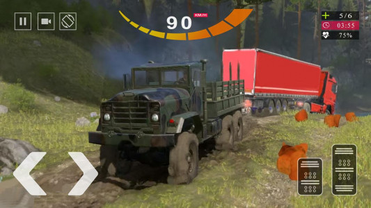اسکرین شات بازی US Army Truck Drive Offroad 5