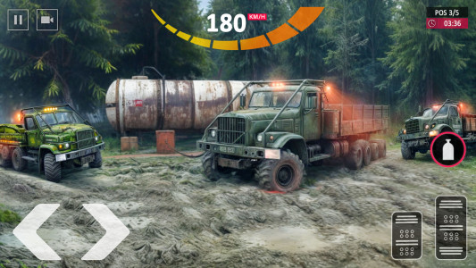 اسکرین شات بازی US Army Truck Drive Offroad 4