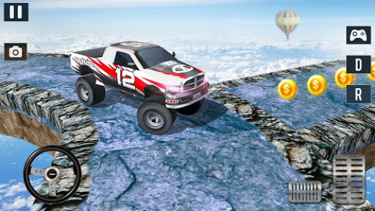 اسکرین شات برنامه Real Jeep 4X4 SUV Offroad Stunt Driving games 2021 7