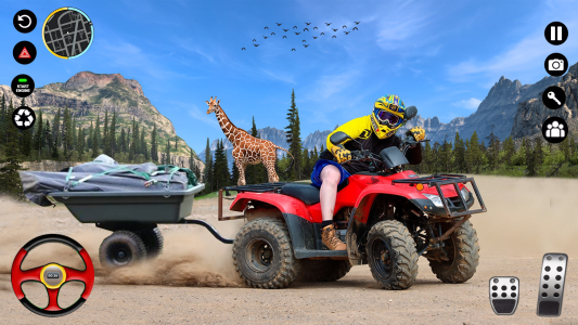 اسکرین شات 5 بازی Heavy ATV Quad Bike Offroad