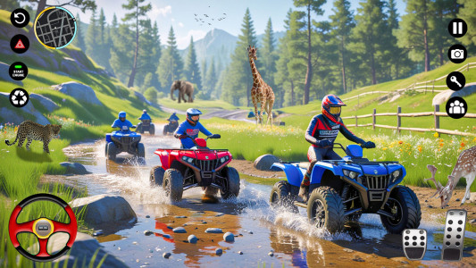 اسکرین شات 1 بازی Heavy ATV Quad Bike Cargo Game
