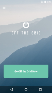 اسکرین شات 1 برنامه Off the Grid - Digital Detox