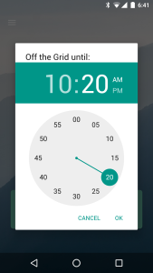 اسکرین شات 2 برنامه Off the Grid - Digital Detox