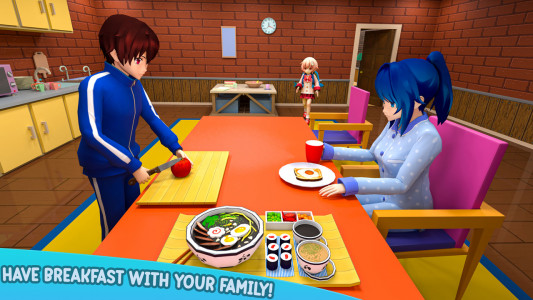 اسکرین شات برنامه Anime Virtual Father Simulator 1