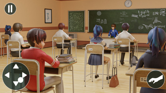 اسکرین شات بازی Anime Boyfriend Highschool Sim 1