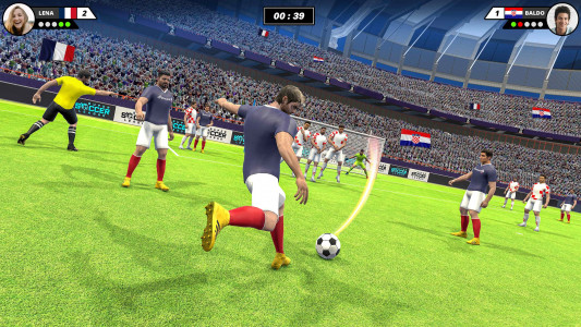 اسکرین شات 2 بازی Super Soccer League Games 2023