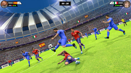 اسکرین شات 3 بازی Super Soccer League Games 2023