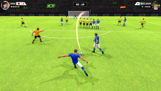 اسکرین شات 5 بازی Super Soccer League Games 2023