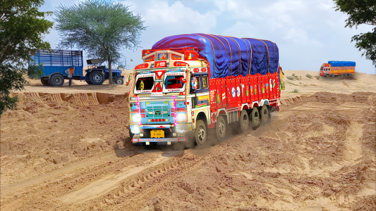 اسکرین شات بازی Indian Cargo Truck Simulator 1