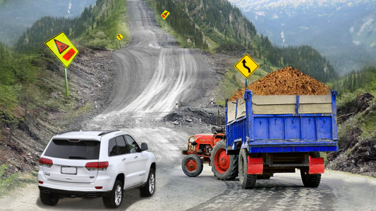 اسکرین شات 5 بازی Hill Tractor Trolley Simulator