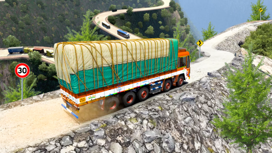 اسکرین شات بازی Asian Truck Simulator: Offroad 4