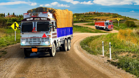 اسکرین شات بازی Indian Truck Simulation : Heavy Hill Driving 2