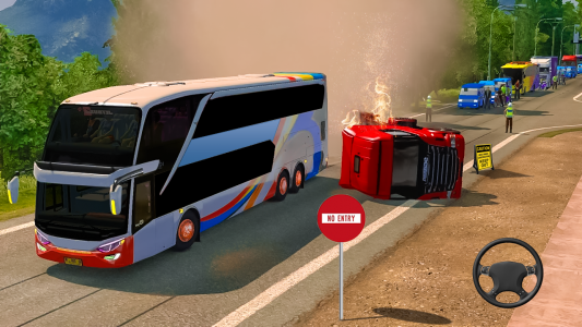 اسکرین شات بازی Bus Driving Simulator Original 3