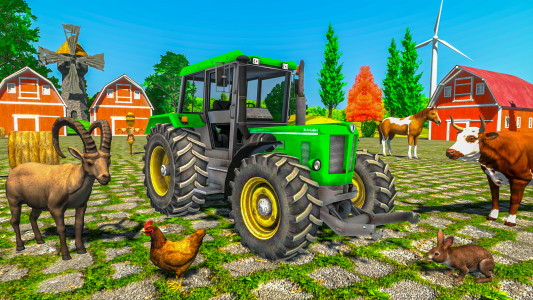 اسکرین شات بازی Tractor Trolley Farming Game 4