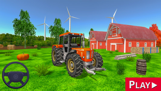 اسکرین شات بازی Tractor Trolley Farming Game 2