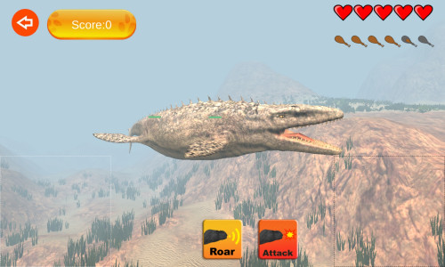اسکرین شات بازی Dinosaur Sim 5