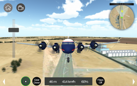 اسکرین شات بازی Flight Sim 4