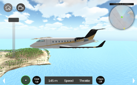 اسکرین شات بازی Flight Sim 5